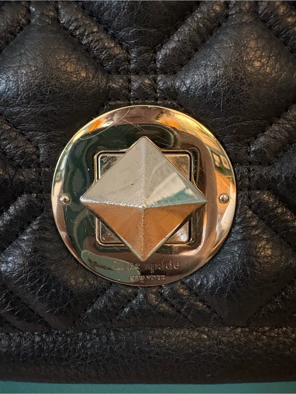 Kate Spade Pyramid Black Crossbody